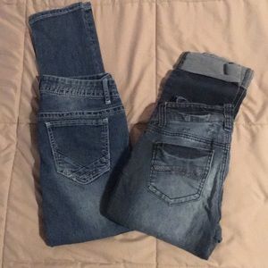 2 pair- Size 1 jeans
